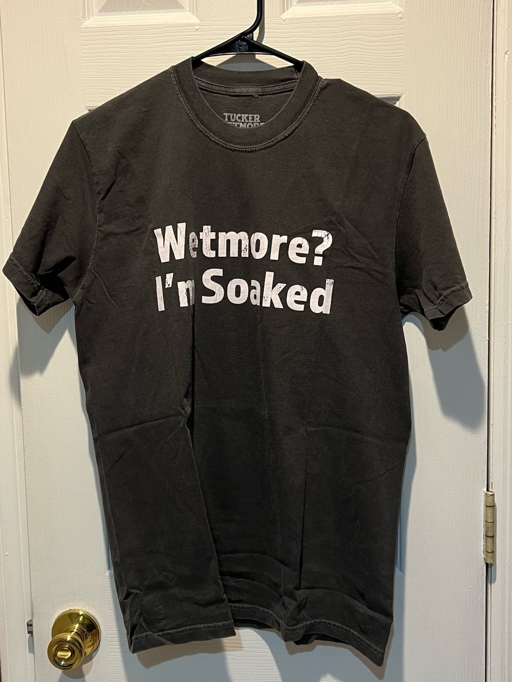 Tucker Wetmore - Women’s Graphic Tee - "Wetmore? I'm Soaked"